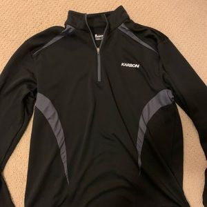 New Karbon High Tech Skiing 1/4 Zip - M - Black